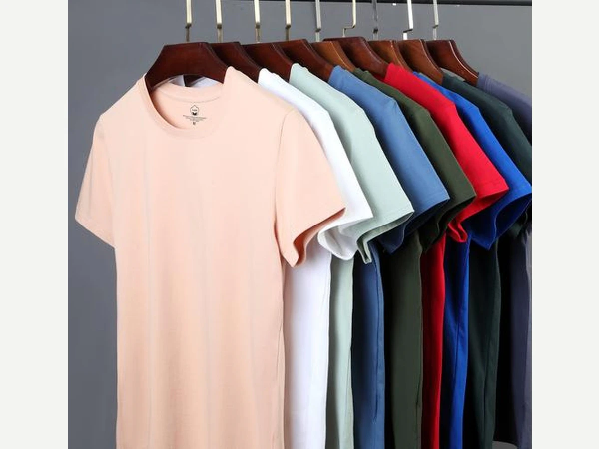 Wholesale blank T-shirt color assortment